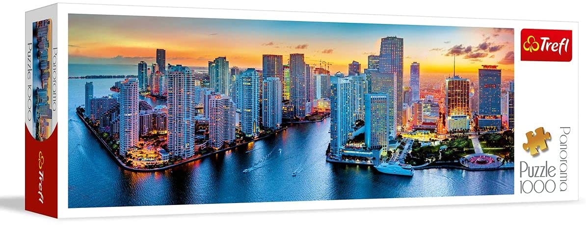 PUZZLE MIAMI DE NOCHE 1000 PIEZAS