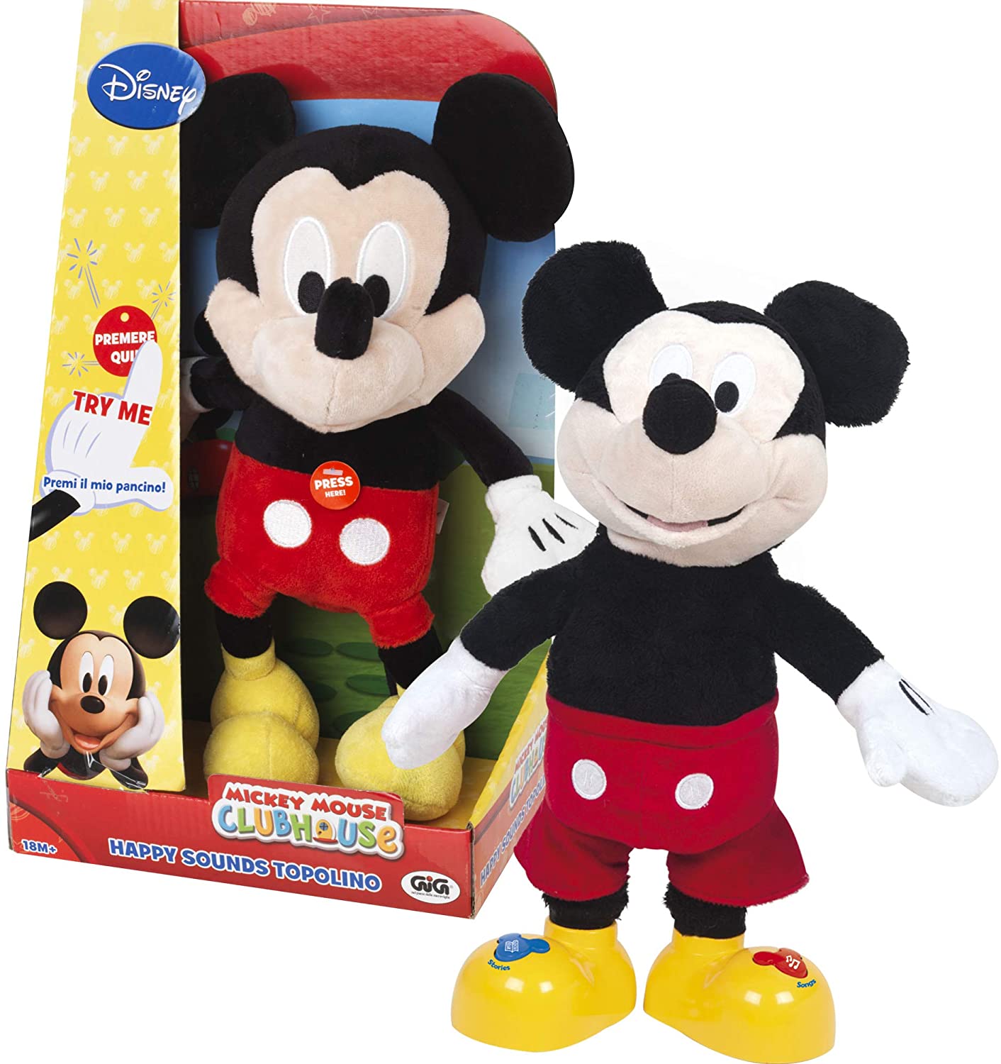 PELUCHE MICKEY  HAPPY SOUNDS