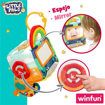 CUBO ACTIVIDADES PELUCHE BEBE +3M