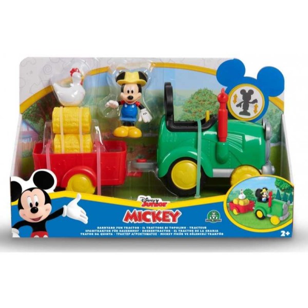 TRACTOR CON FIGURAS MICKEY