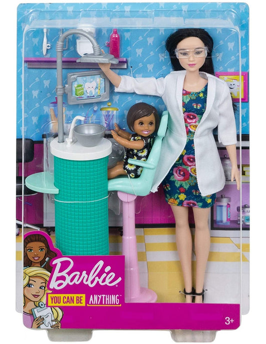 BARBIE DENTISTA CON EL PELO NEGRO