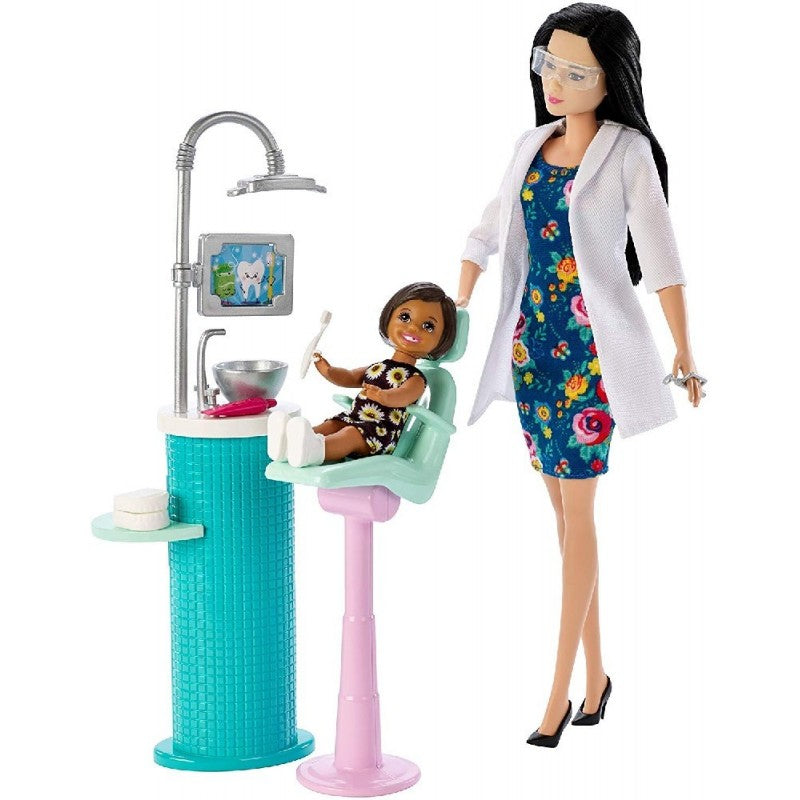 BARBIE DENTISTA CON EL PELO NEGRO