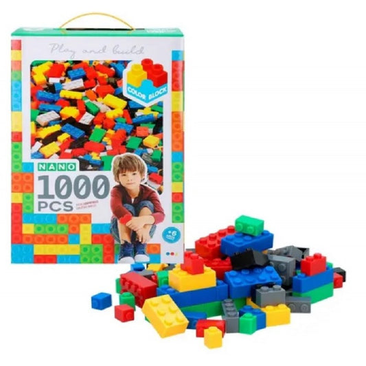 CAJA BLOQUES 1000 PIEZAS +6 AÑOS