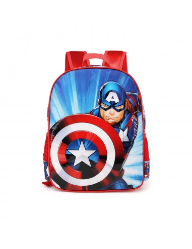 MOCHILLA CAPITAN AMERICA 3D