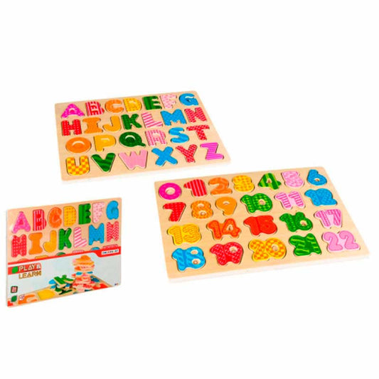 PUZZLE DE MADERA LETRAS