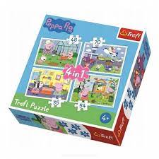 PUZZLE PEPPA PIG 4 EN 1