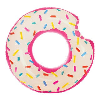 Flotador redondo INTEX donut hinchable rosa 94 cm