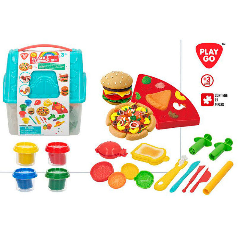 SET PLASTILINA BURGER