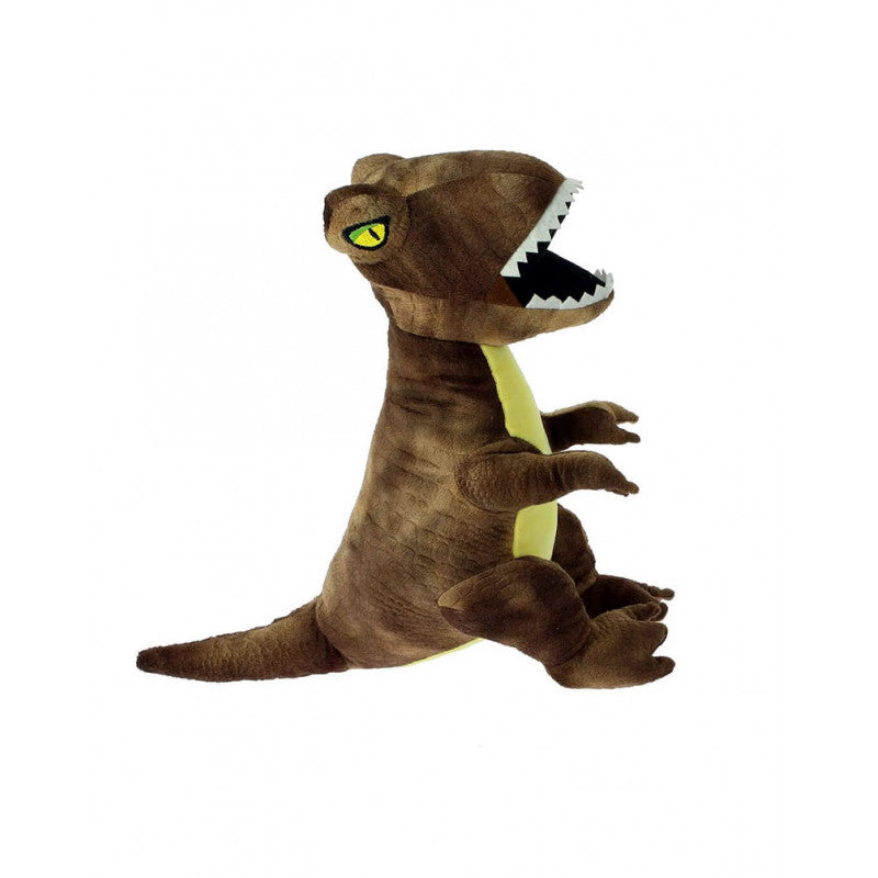 PELUCHE DINOSAURIO TTRANNOSAURIO MARRON 25CM